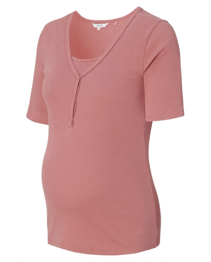 NOPPIES - T-shirt de pyjama d'allaitement - RENATE - Burlwood