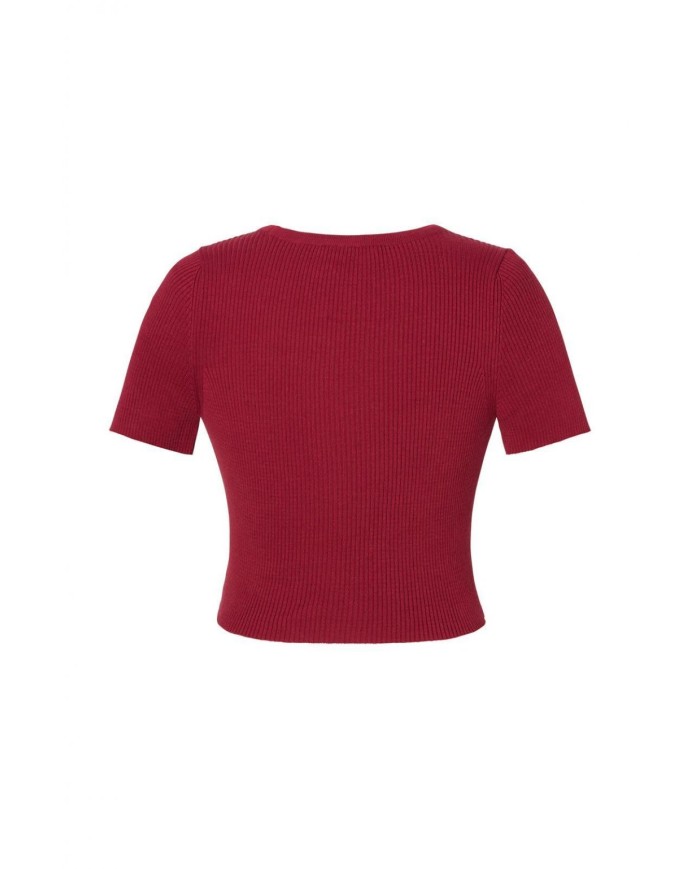 NOPPIES - T-shirt de grossesse et allaitement - Tibetan Red