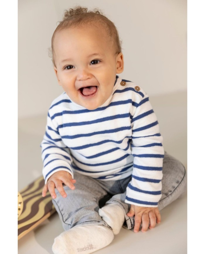 NOPPIES - Ensemble bébé marinière et pantalon rayé