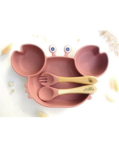 LES PETITS CITRONS – Set repas bébé – Gab l’assiette crabe