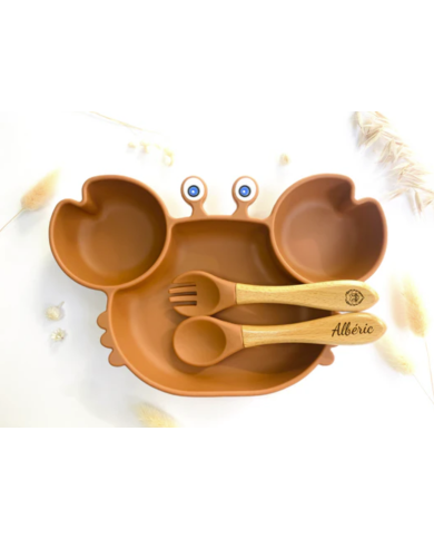 LES PETITS CITRONS – Set repas bébé – Gab l’assiette crabe