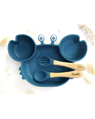LES PETITS CITRONS – Set repas bébé – Gab l’assiette crabe