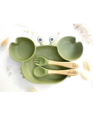 LES PETITS CITRONS – Set repas bébé – Gab l’assiette crabe
