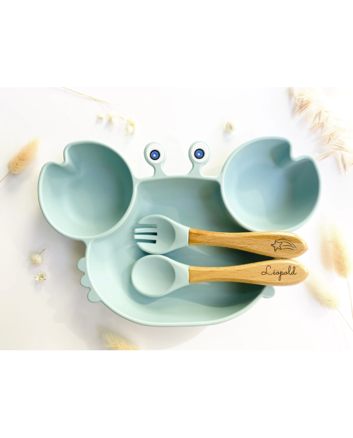 LES PETITS CITRONS – Set repas bébé – Gab l’assiette crabe
