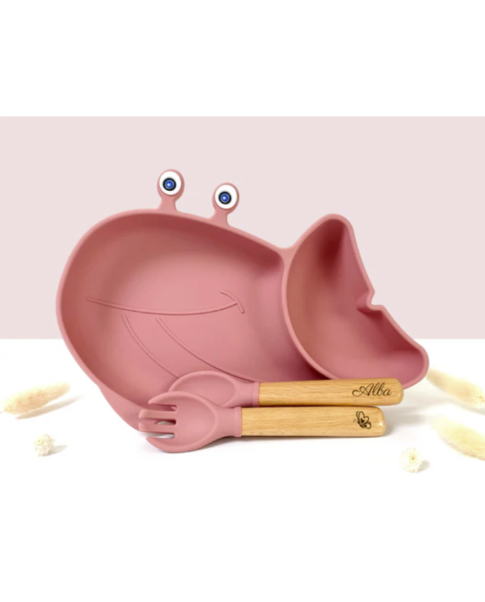 LES PETITS CITRONS – Set repas bébé – Solène l’assiette baleine