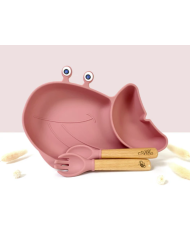 LES PETITS CITRONS – Set repas bébé – Solène l’assiette baleine