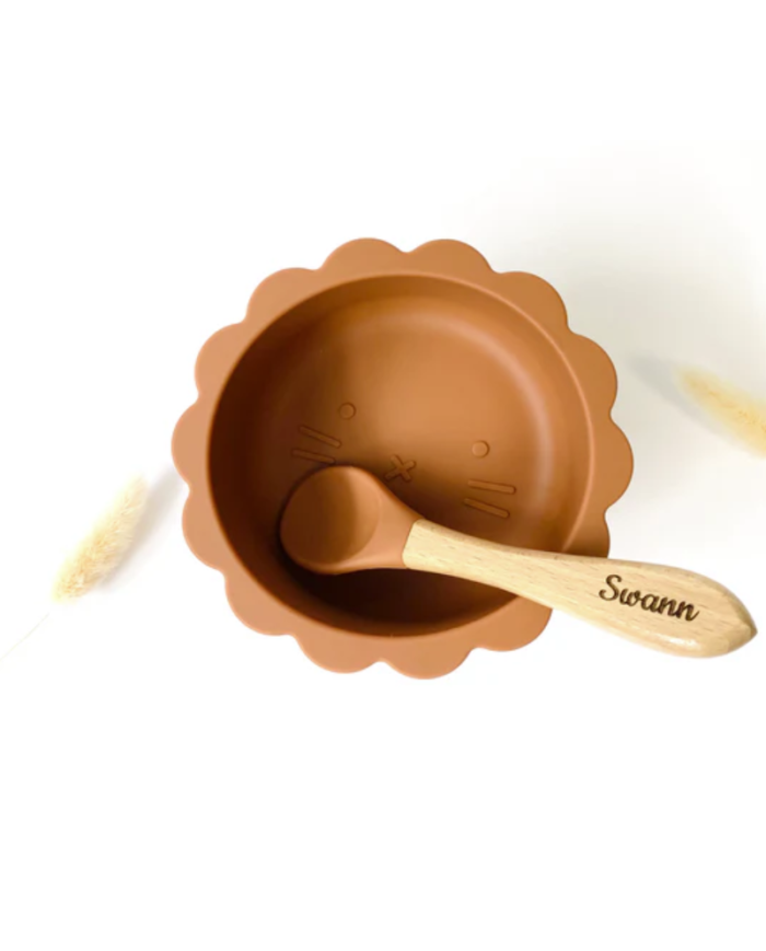 LES PETITS CITRONS – Set repas bébé – Paul le bol lion