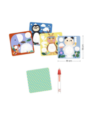 DJECO - Coloriages magiques à l'eau - Mamans et bébés du monde