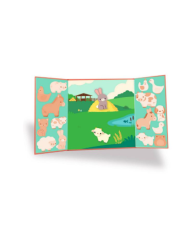 DJECO - Stickers épais et repositionnables - La Ferme