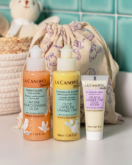LA CANOPÉE - Essentiels soins bébé - « Ouistiti en Voyage »