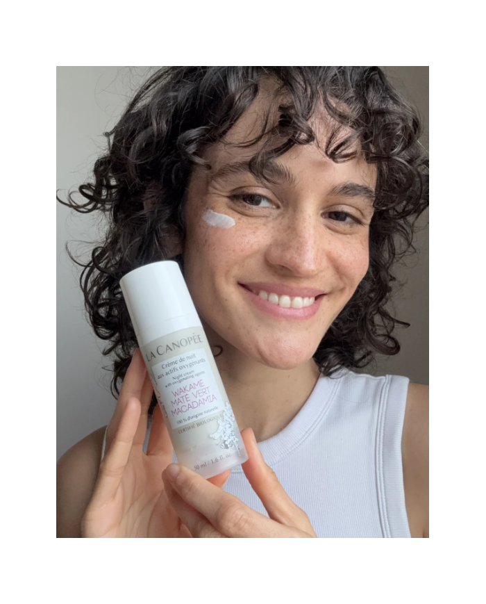 LA CANOPÉE - Crème de nuit aux actifs oxygénants - Soin Nuit Anti-Âge & Détox