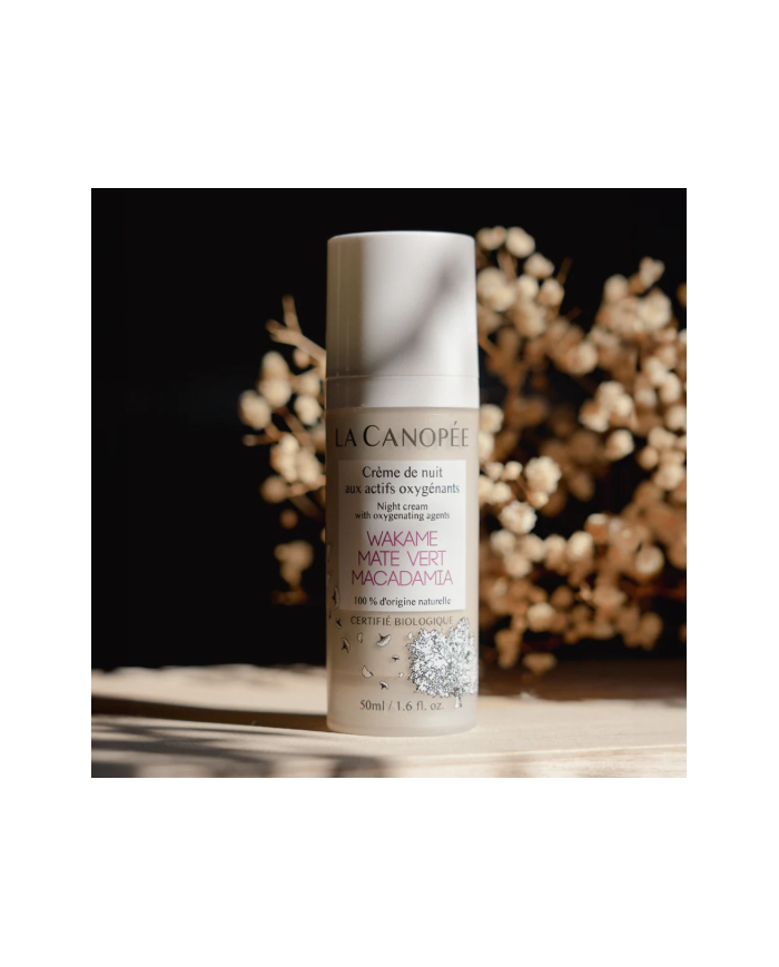 LA CANOPÉE - Crème de nuit aux actifs oxygénants - Soin Nuit Anti-Âge & Détox