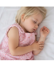 JOLI NOUS - Gigoteuse ligne bleu ciel réversible