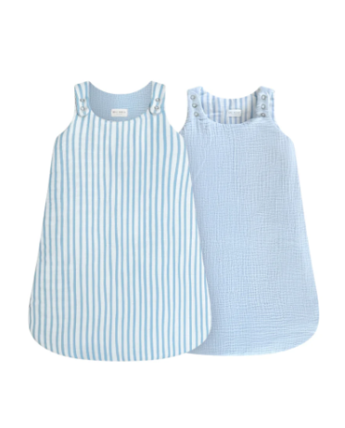 copy of Joli Nous - gigoteuse bleue réversible - 6-24 mois