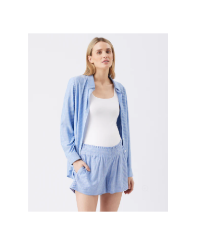 RIPE - Chemise rayée grossesse et allaitement - ABBY