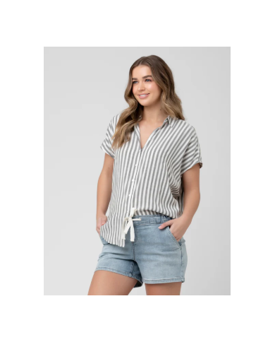 RIPE - Chemise rayée grossesse et allaitement - ADA