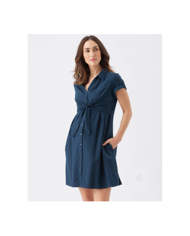 RIPE - Robe de grossesse et d'allaitement en lin - COLETTE
