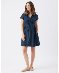 RIPE - Robe de grossesse et d'allaitement en lin - COLETTE