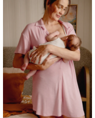 RIPE - Short de grossesse en lin - INDI Navy