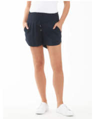 RIPE - Short de grossesse en lin - INDI Navy
