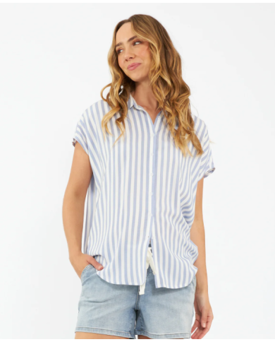 RIPE - Chemise rayée grossesse et allaitement - QUINN