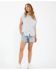 RIPE - Chemise rayée grossesse et allaitement - QUINN