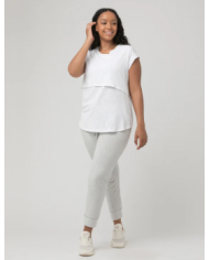 RIPE - Chemise de grossesse en satin - TAMARA