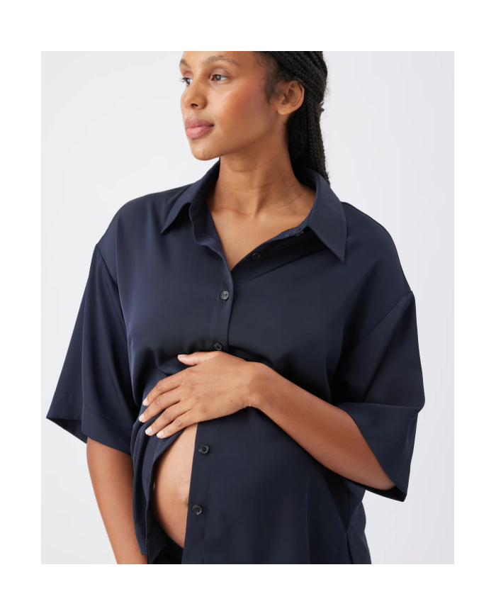 RIPE - Chemise de grossesse en satin - TAMARA