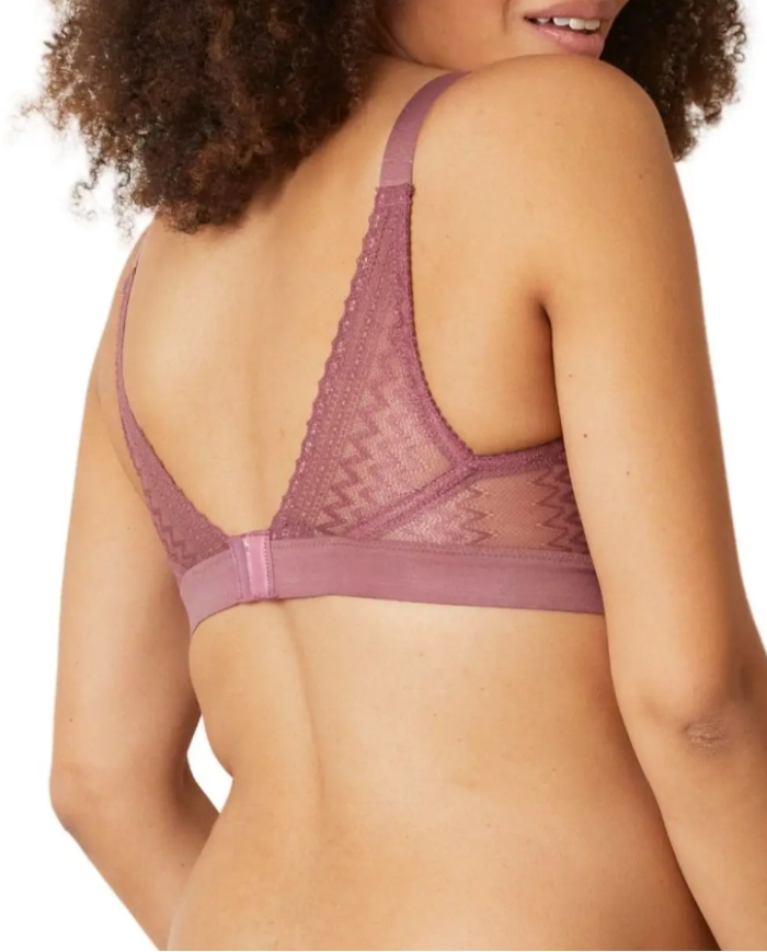 CACHE COEUR - Soutien gorge de grossesse et allaitement Prune - SERENA