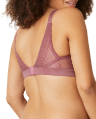 CACHE COEUR - Soutien gorge de grossesse et allaitement Prune - SERENA