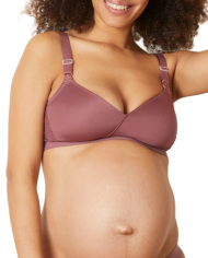 CACHE COEUR - Soutien gorge de grossesse et allaitement Prune - SERENA