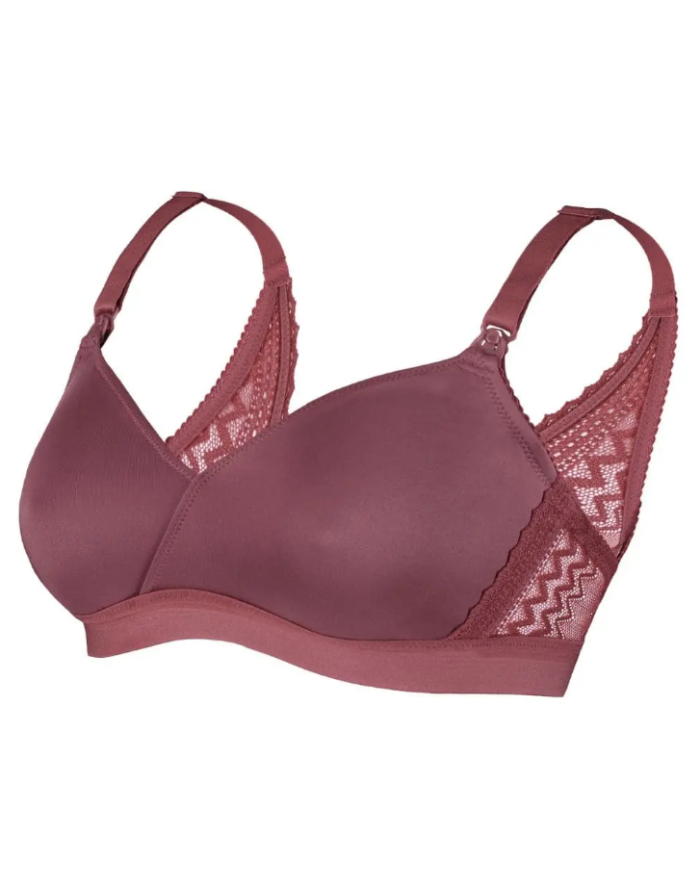 CACHE COEUR - Soutien gorge de grossesse et allaitement Prune - SERENA