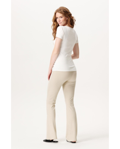 NOPPIES - T-shirt grossesse et allaitement - SANSON - Crème