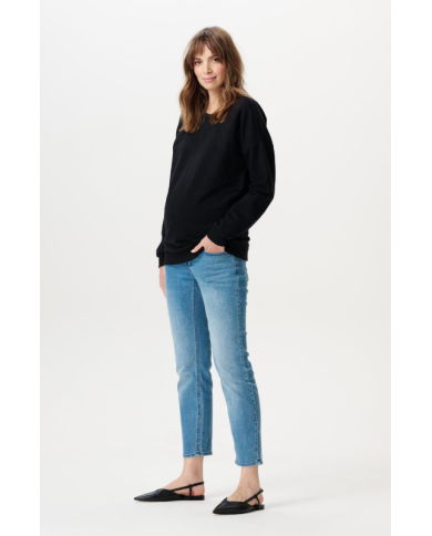 NOPPIES - Jeans de grossesse Mom Fit - AZUA - Vintage blue