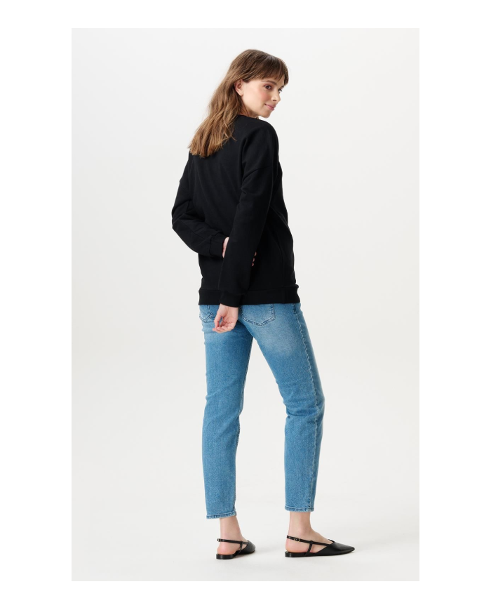 NOPPIES - Jeans de grossesse Mom Fit - AZUA - Vintage blue