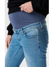 NOPPIES - Jeans de grossesse Mom Fit - AZUA - Vintage blue