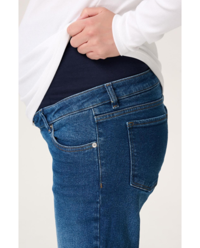 copy of AVI-jeans over belly-blue