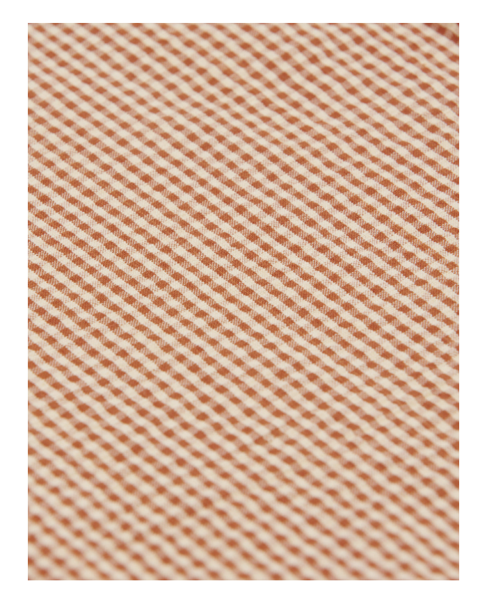 ARSENE ET LES PIPELETTES - Short bébé vichy – Brun