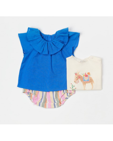 ARSENE ET LES PIPELETTES - Bloomer bébé rayures bayadères