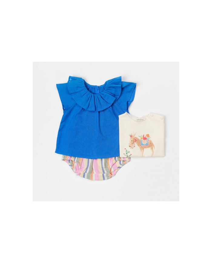 ARSENE ET LES PIPELETTES - Bloomer bébé rayures bayadères