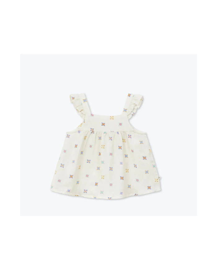 ARSENE ET LES PIPELETTES - Top bretelles Flores – Imprimé fleurs