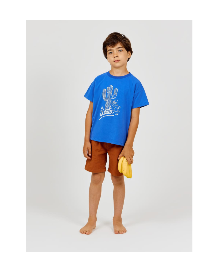 ARSENE ET LES PIPELETTES - T-shirt enfant Siesta – Cobalt