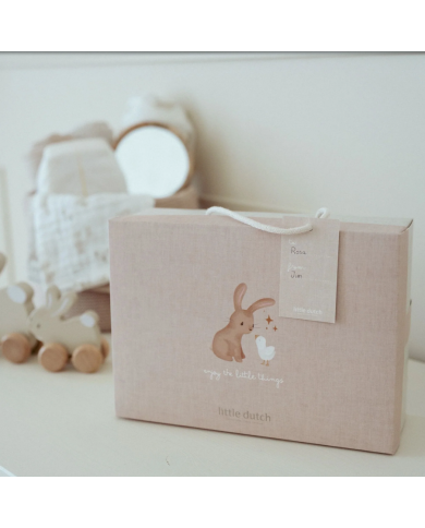 LITTLE DUTCH - Coffret cadeau vêtements de naissance – Newborn Naturals