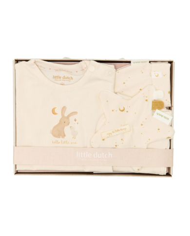 LITTLE DUTCH - Coffret cadeau vêtements de naissance – Newborn Naturals