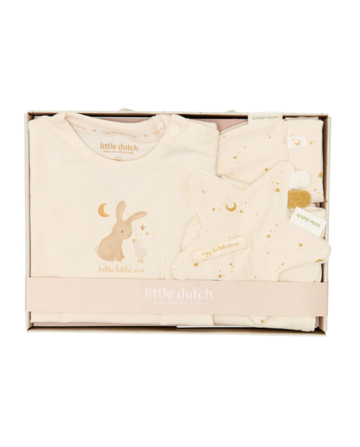 LITTLE DUTCH - Coffret cadeau vêtements de naissance – Newborn Naturals
