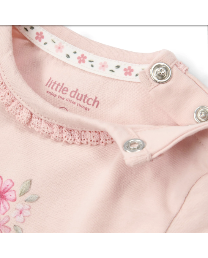 LITTLE DUTCH – Body à manches courtes - Fairy Garden