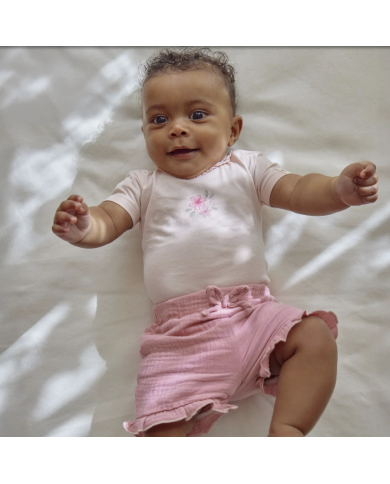 LITTLE DUTCH – Body à manches courtes - Fairy Garden