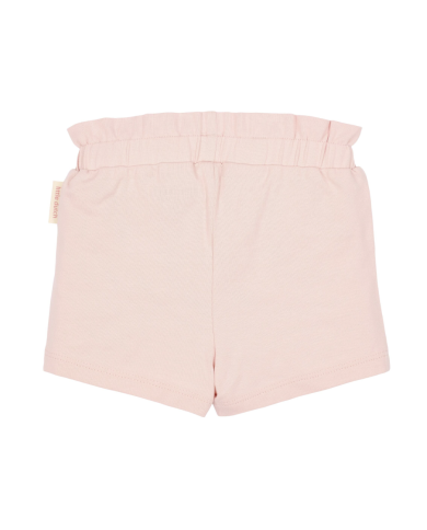 LITTLE DUTCH – Ensemble bébé – T-shirt fleurs blanc & short rose