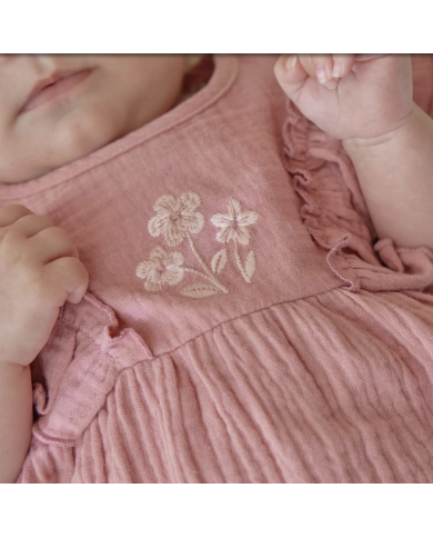 LITTLE DUTCH – Robe sans manches – Rose