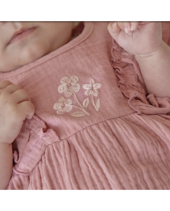 LITTLE DUTCH – Robe sans manches – Rose